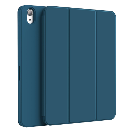 Celly BOOKMAG - Flip cover per tablet - staccabile, magnetica - poliuretano - blu - per Apple 10.9-inch iPad (10^ generazione)